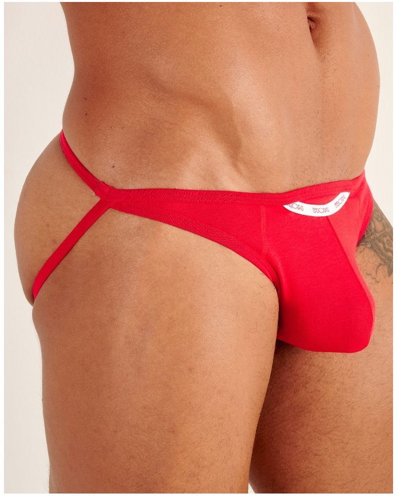 Cotton jockstrap WOH Sexy Fun (Rouge)