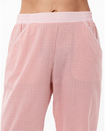 100% Cotton Pyjama Le Chat Patio (Corail/Blanc)