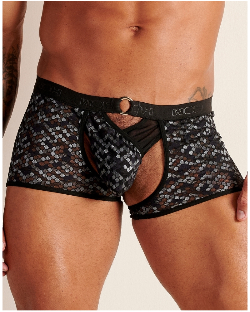 Boxer tanga WOH Pure Seduction (Negro)