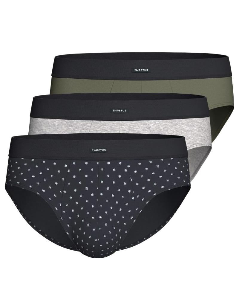 Lot de 3 slips Coton Impetus Apex (BL120)
