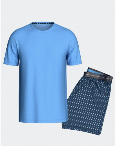 Short pajamas 100% Cotton Impetus Korv (BLK3P)