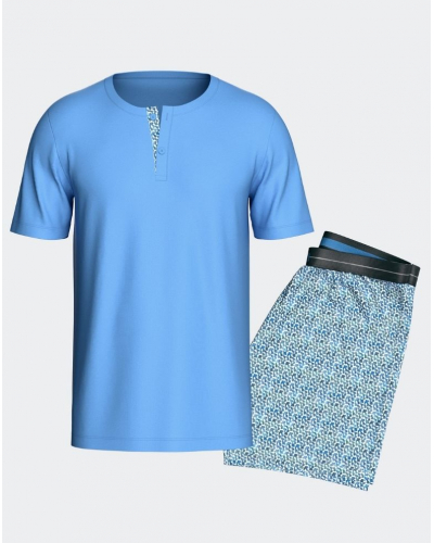 Short pajamas 100% Cotton Impetus Pixwave (BL144)