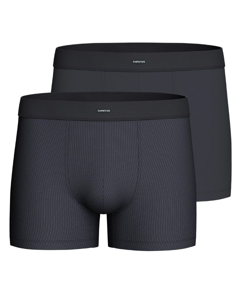 Paquete de 2 boxers Modal y Algodón Impetus Strypt (NB039)