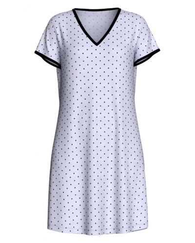 Short-sleeved nightgown Modal Impetus Skyspot (BL156)
