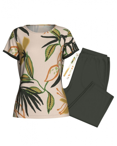 Pyjama three-quarter pants 100% Lyocell Impetus Savaya (OR104)