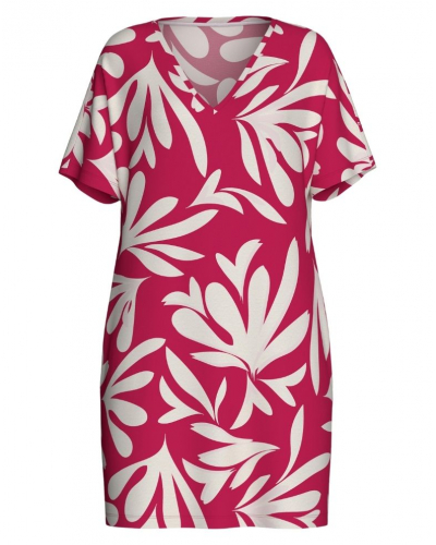 Short-sleeved nightgown 100% Lyocell Impetus Tropiberry (GY061)