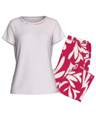 Pyjama three-quarter pants 100% Lyocell Impetus Tropiberry (GY061)