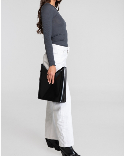 Round Collar Top wool and silk Oscalito 3446R (Tempesta)