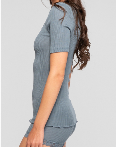 Undershirt wool and silk Leavers Oscalito 3414 (Zucchero)