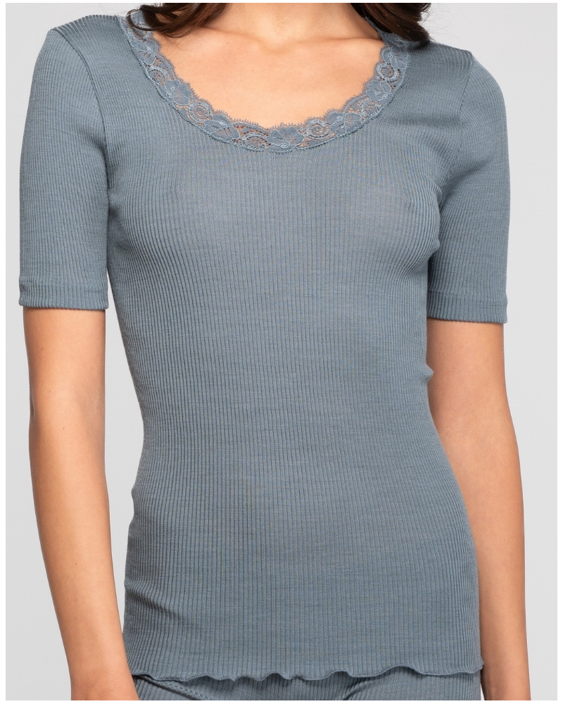 Camiseta lana y seda Leavers Oscalito 3414 (Zucchero)