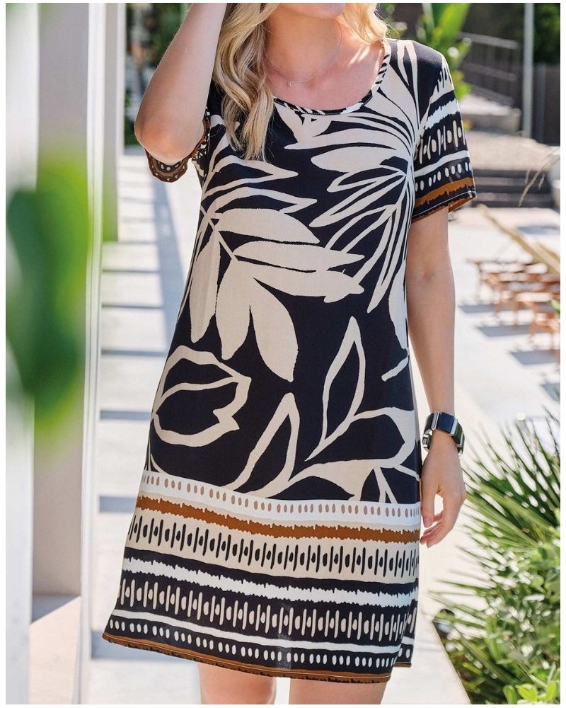 Vestido de Playa Keep Calm Essentials Massana (Multicolor)