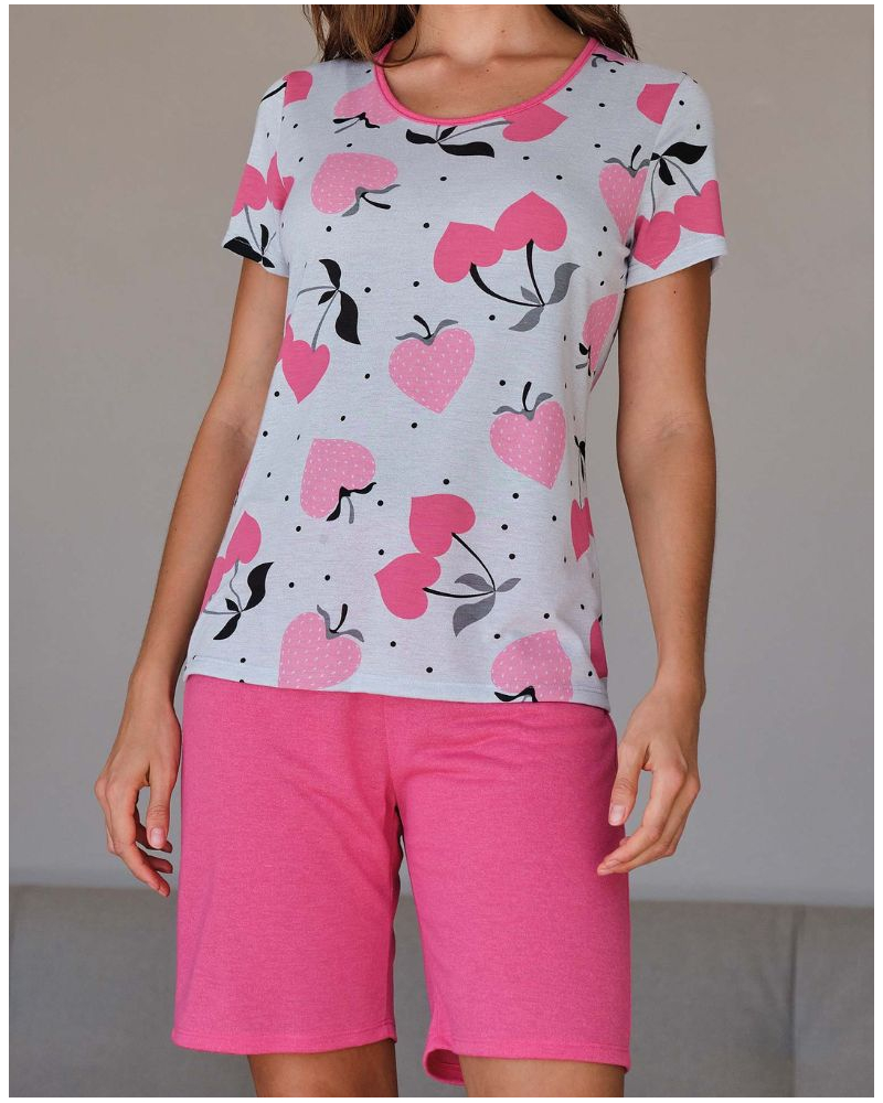Pijama corto Fresa Massana (Gris)