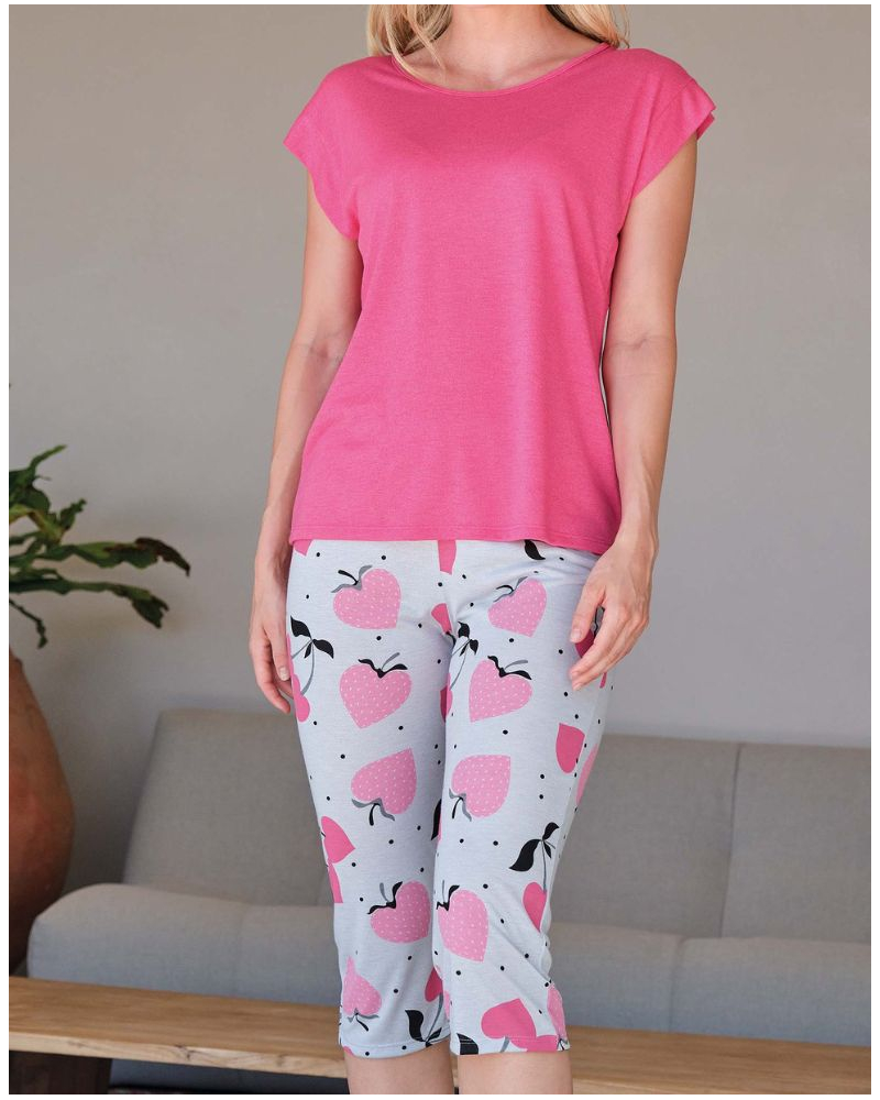 Pijama corto Fresa Massana (Fucsia)