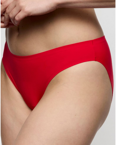 Slip brésilien invisible Marie Joe Soft Studio (True Red)