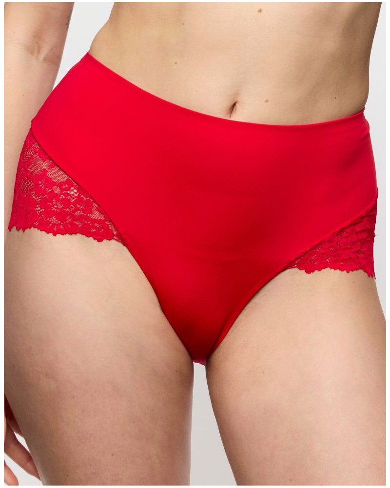 Braga alisadora de cintura alta Marie Jo Soft Studio (True Red)