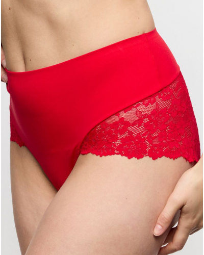 Culotte taille haute lissante Marie Jo Soft Studio (True Red)