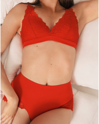 Culotte taille haute lissante Marie Jo Soft Studio (True Red)