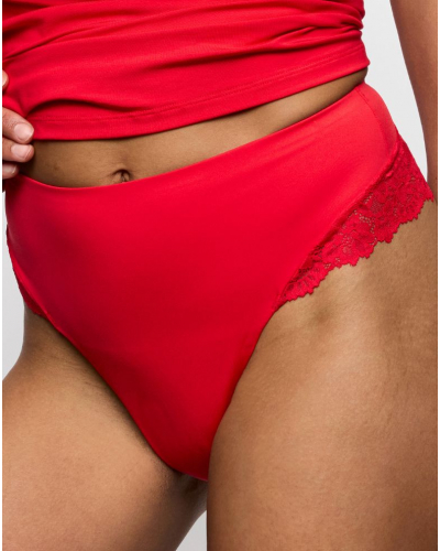 Tanga alisadora de cintura alta Marie Jo Soft Studio (True Red)