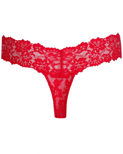 Tanga de encaje Marie Jo Soft Studio (True Red)