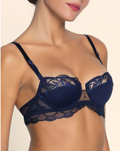 Demi bra Lise Charmel Eclat Couture (Bleu Night)