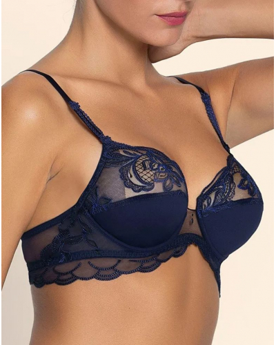 Sujetador con aros Lise Charmel Eclat Couture (Bleu Night)