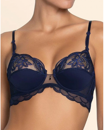 Soutien-gorge armatures Lise Charmel Eclat Couture (Bleu Night)