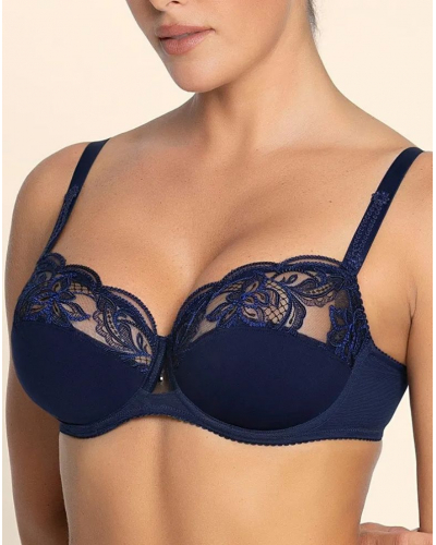 Well-being demi bra Lise Charmel Eclat Couture (Bleu Night)