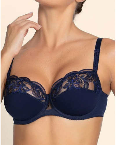 Soutien-gorge corbeille bien-être Lise Charmel Eclat Couture (Bleu Night)