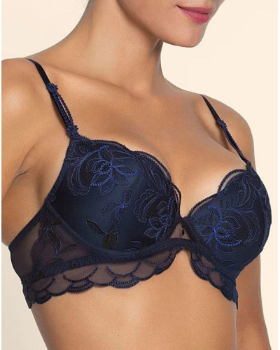 Padded bra Lise Charmel Eclat Couture (Bleu Night)