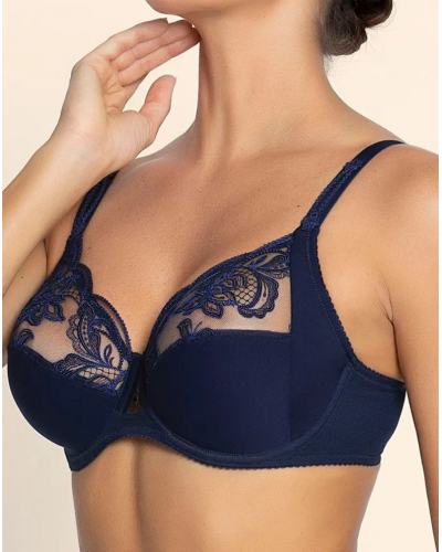 Soutien-gorge armatures bien-être Lise Charmel Eclat Couture (Bleu Night)