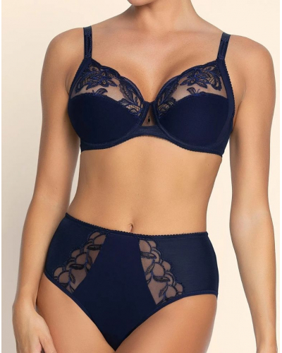 Soutien-gorge armatures bien-être Lise Charmel Eclat Couture (Bleu Night)