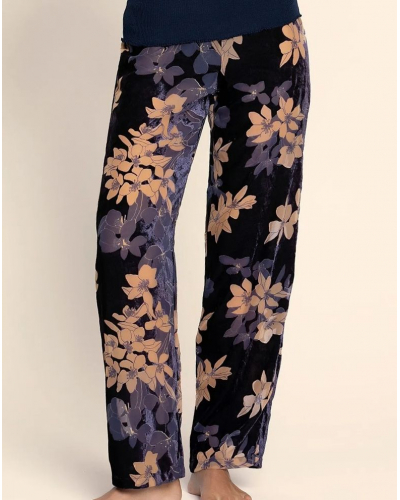 Devoured velvet pant Lise Charmel Eclat Couture (Bleu Night)