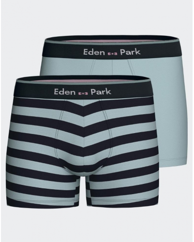 Shorty de algodón Eden Park 1H71 BL136 (Pack de 2)
