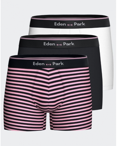Cotton shorty Eden Park 1H72 PKD85 (Lot de 3)