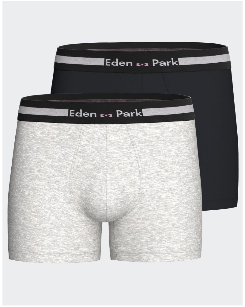 Shorty de algodón Eden Park 1H75 NBD05 (Pack de 2)