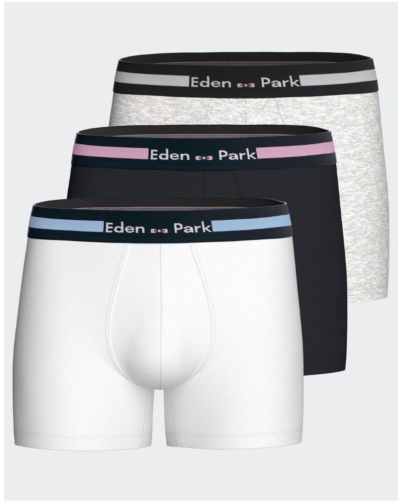 Shorty en coton Eden Park H75 WT007 (Lot de 3)