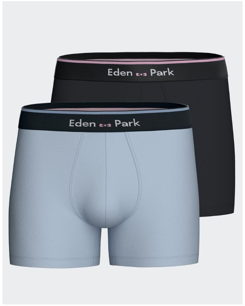 Shorty de algodón Eden Park H77P2 BL137 (Pack de 2)