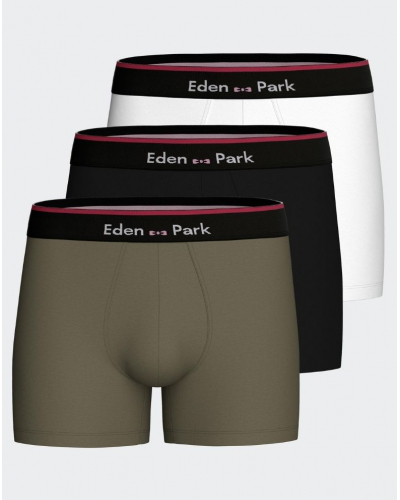 Cotton shorty Eden Park H77 GN142 (Pack of 3)