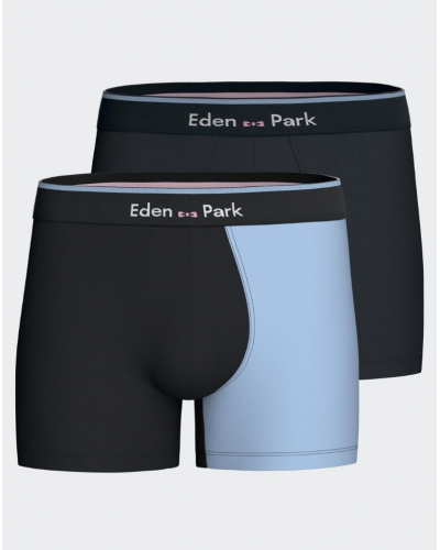 Shorty en coton Eden Park H92 BL009 (Lot de 2)
