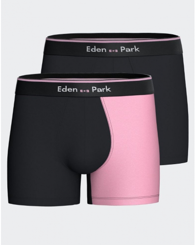 Shorty de algodón Eden Park H92 PKD85 (Pack de 2)