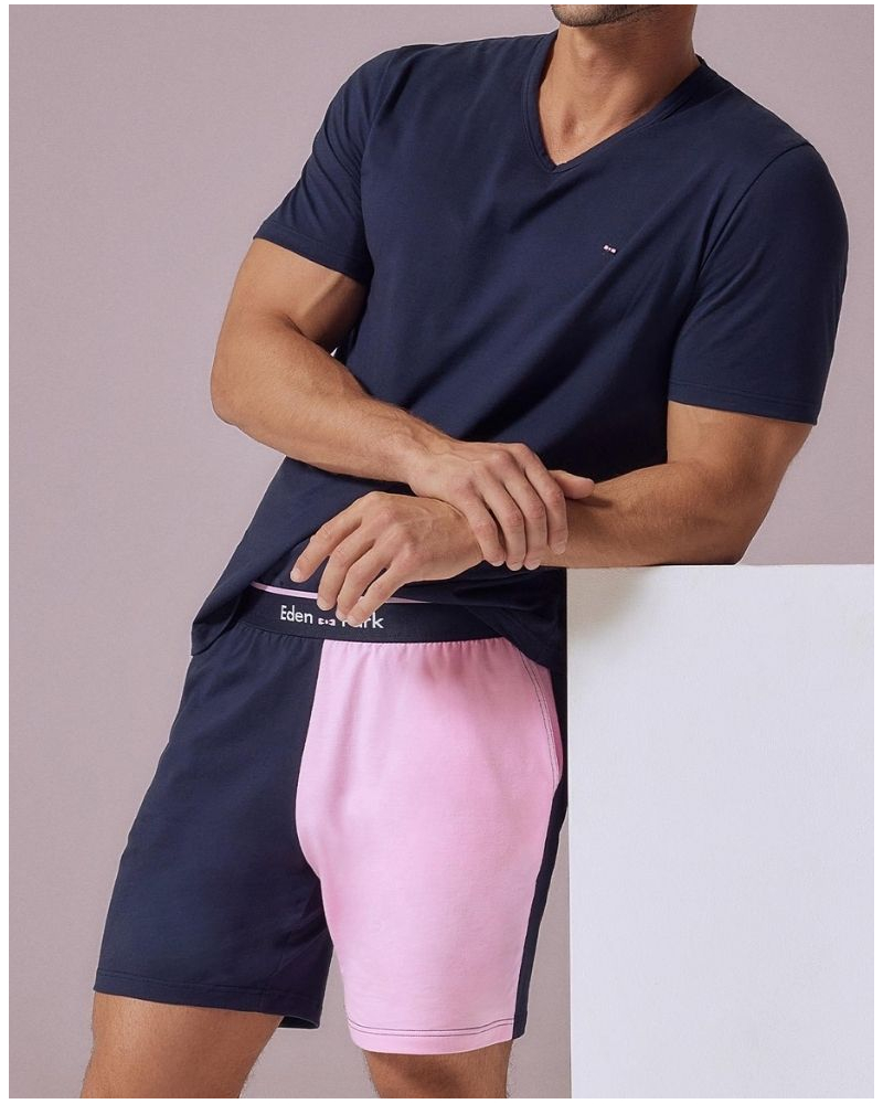 Pijama corto Eden Park 100% Algodón H92 (NB039)