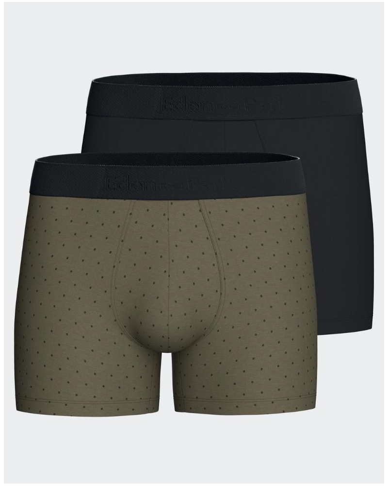 Shorty de algodón Eden Park H94 GN102 (Pack de 2)