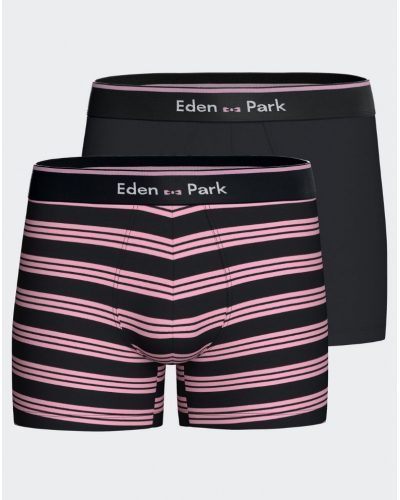 Shorty de algodón Eden Park H95 PKD85 (Pack de 2)