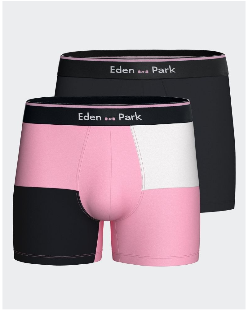 Shorty en Coton Eden Park H98P2 PKD85 (Lot de 2)