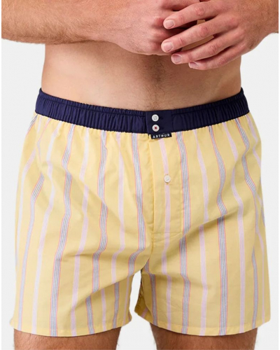 Caleçon slip à suspensoir 100% coton bio Arthur (Multicolore)