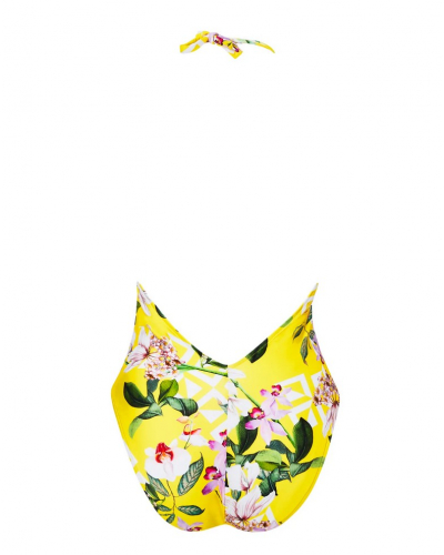 Seduction one-piece swimsuit Lise Charmel Jardin Délice (Soleil Délice)
