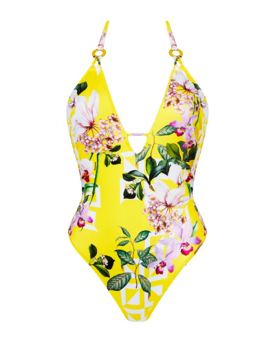 Traje de baño una pieza seducción Lise Charmel Jardin Délice (Soleil Délice)