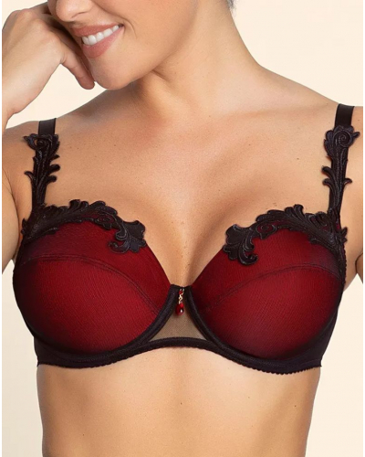 Well-being demi bra Lise Charmel Bellissime Inconnue (Ombre Rouge)