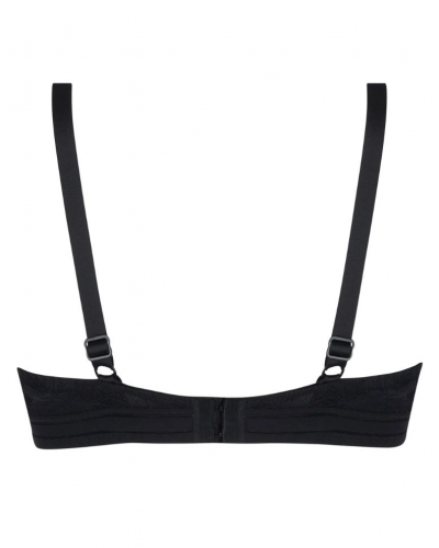 Sujetador sin aros bienestar Antigel Dentelle Rebelle (Negro)