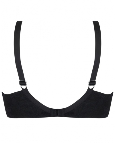 Soutien-gorge corbeille bien-être Antigel Dentelle Rebelle (Noir)